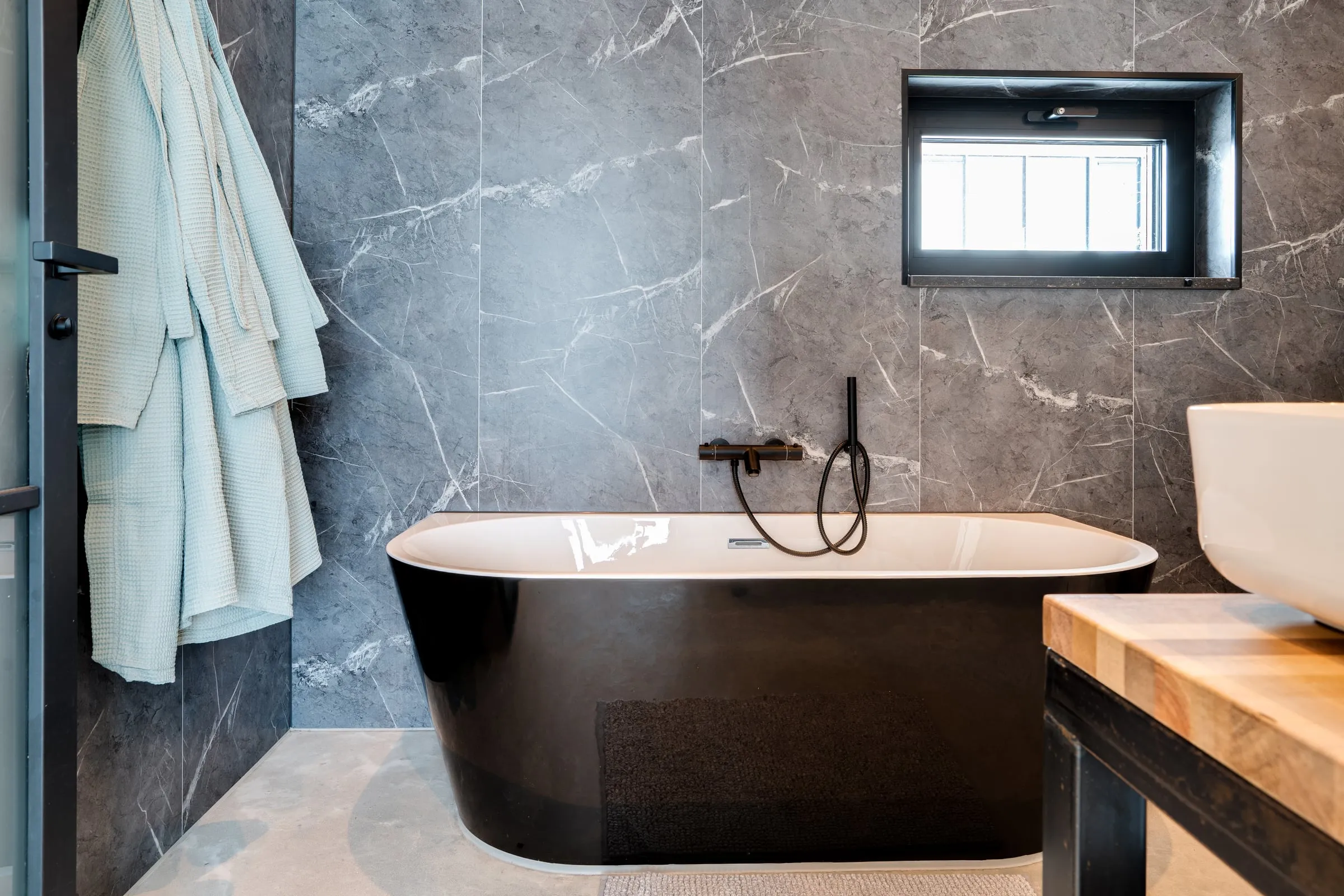 Luxurious master bathroom