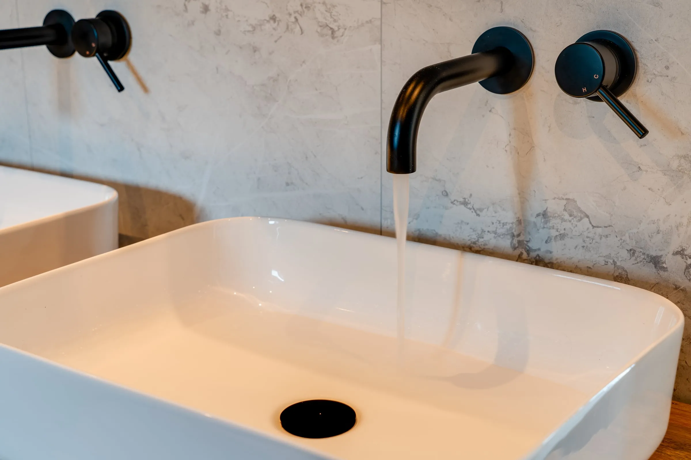 Master bathroom with soaking tub