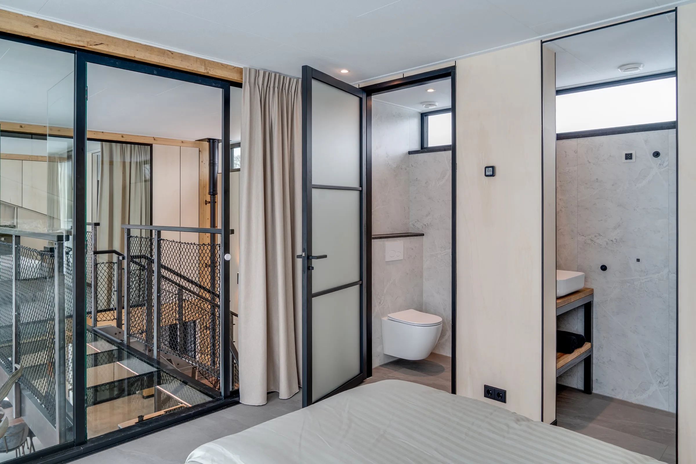 Upstairs bedroom sanctuary